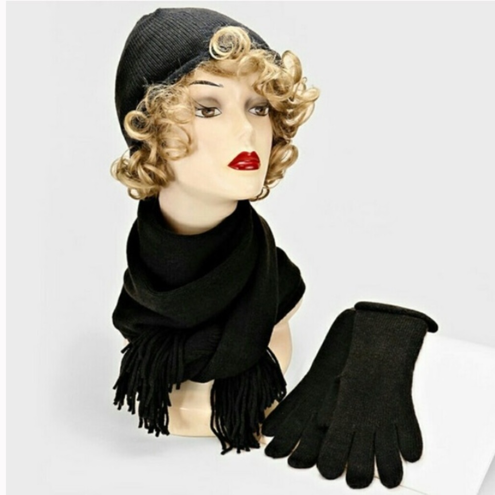 Beanie Scarf Glove Set